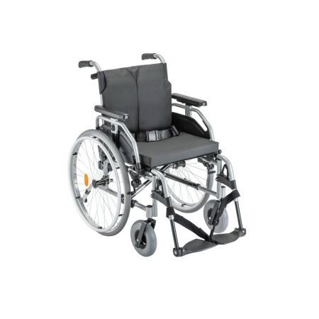Rollstuhl Start M1 (Variante 5FP), Trommelbremse, Steckachse, Sitzkissen, Beckengurt SB 38 cm