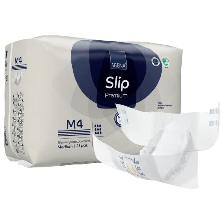 Inkontinenzslip Abena-Slip Premium M4 Hüfte 70 bis 110 cm (1 Karton: 4 x 21 Stück)
