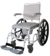 Dusch-Toilettenrollstuhl DuoMotion grau 24"...