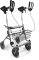 Rollator Cristallo 2 mit Unterarmauflage, silber