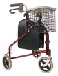 Delta-Gehrad TRI WALKER,PU,rot