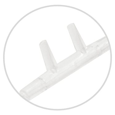 AEROpart Sauerstoff-Brille 11-S mit 2m Schlauch, gerade Nasenstutzen