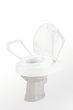 Toilettensitzerhöhung TRILETT2 mit Armlehnen,weiß