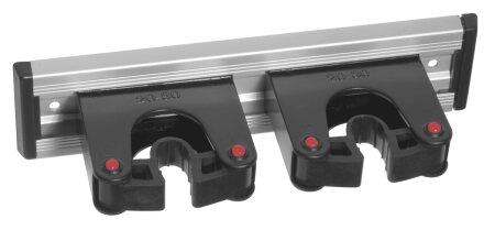 Toolflexhalter-Set, 2 Halter 20-30mm inklusive Montageschiene 20 cm