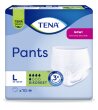TENA Pants Discreet L, Hüfte 95-125 cm (1 Karton: 6 x 10 Stück)