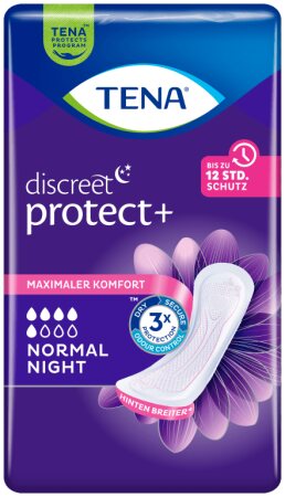Einlage TENA Lady Discreet Night Normal (1 Karton: 6 x 20 Stück)
