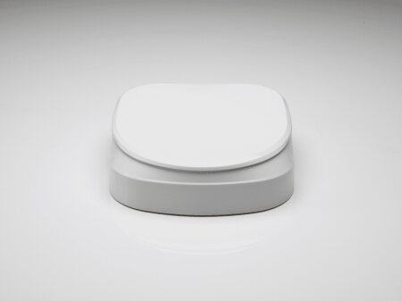 Toilettensitzerhöhung AQUATEC 90 Ergo mit Deckel (VPE:6 Stück)
