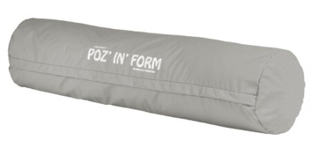 Poz-In-Form Zylinderkissen 75 x 18 cm, grau