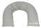 Poz-In-Form Halbmondkissen 200 x 30 cm, grau
