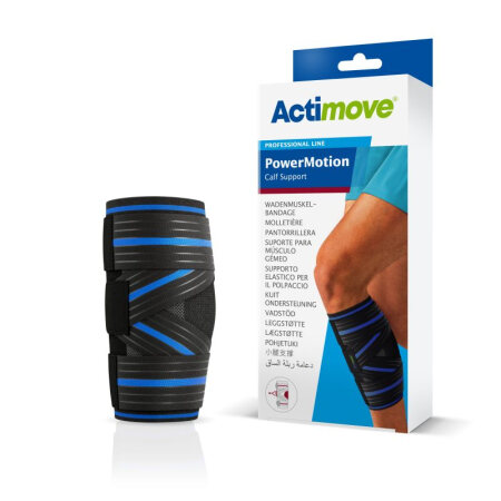Wadenmuskelbandage Actimove PowerMotion, anthrazit Gr. L