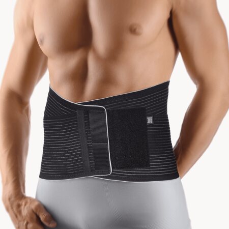 Bort Rückenbandage VarioBasic, ohne Pelotte Farbe: weiß Gr. S