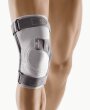 Bort Kniebandage Asymmetric Plus, silber Gr. 3+ links