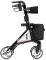 Rollator ALEVO CARBON mit Rückengurt und Tasche Farbe: mokka