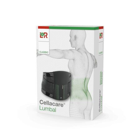Rückenorthese Cellacare Lumbal Classic schwarz-grün Gr. 5