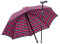 Stockschirm TWIN mit Fritzgriff, verstellbar Farbe: rot/blau