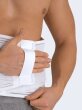 Rückenstützbandage Para Vertebral light, mit Pelotte Farbe: weiß Gr. 4