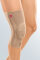 Kniebandage Genumedi extraweit mit Abschlussrand Farbe: sand Gr. VI