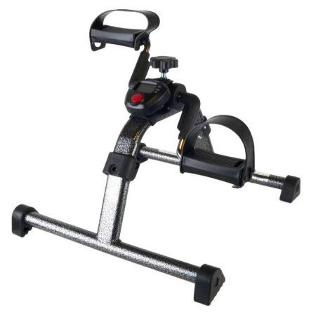 Pedaltrainer digital für Arm- und Beintraining, zusammenklappbar Farbe: grau/schwarz