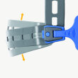 BORT GenuXpress ACL Kniegelenkorthese, grau Gr. XL links