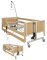 aks-Bett L4 Metall-Liegefläche, 4-geteilt 29 V-SMPS 90x200 cm, Holz