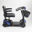 Elektro-Scooter COLIBRI 4-rad 6km/h saphirblau