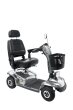 Elektro-Scooter Leo, 4-Rad, 6 km/h Version, silber
