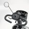 Elektro-Scooter Leo, 4-Rad, 6 km/h Version, silber