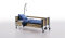 Pflegebett domiflex 3, 90x200cm Farbe: Buche gedämpft