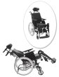Multifunktionsrollstuhl Netti 4U CE Plus silber SB 45 cm
