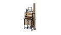 Pflegebett domiflex 3 100 x 200cm Farbe: sonoma eiche