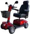Scooter Capri HMV 2, 6 km/h, 2 x 35 Ah Farbe: rot