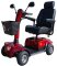 Scooter Capri HMV 2, 6 km/h, 2 x 35 Ah Farbe: silber