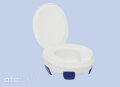 Toilettensitzerhöhung Clipper III mit Deckel, 10 cm