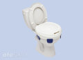 Toilettensitzerhöhung Clipper III mit Deckel, 10 cm