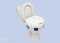 Toilettensitzerhöhung Clipper III mit Deckel, 10 cm