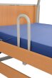 Aufstehhilfe für Pflegebetten kieselgrau
