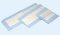 Flockenunterlage Abri-soft Classic 60x90 cm Saugstärke 2200 ml (1 Karton: 4 x 25 Stk)