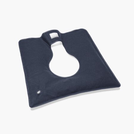 Sitzkissen Codyn mit Aussparung 45x45 cm blau
