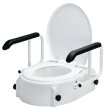 Toilettensitzerhöhung TSE A mit Armlehnen