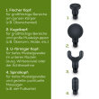 Muskelmassagegerät Compact MG 99, grün-schwarz