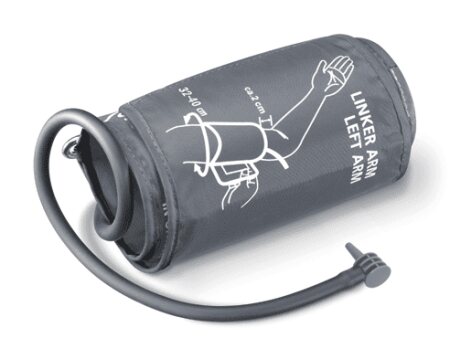 XL-Manschette für Blutdruckmessgerät BM 58, 30-42 cm, schwarz