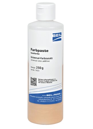 Farbpaste hautfarben 250g