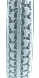 Reifen für Standard-Rollstuhl Profil C-628, 12 1/2 x 2 1/4" grau