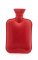 Wärmflasche Doppellamelle 2 Liter, rot