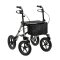Rollator TAiMA XC, PU-bereift, Netz und Stockhalter, oasisgrün-metallic