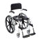 Dusch-Toilettenstuhl Levina 400-2 24" Räder, weiß-schwarz
