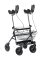 Rollator FAKTO+ ARTHRITIS mit Korb, Tablett,PU,mangan grey metallic