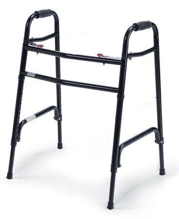 Gehbock XXL bis 325kg faltbar, schwarz (Dietz)