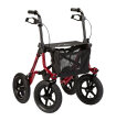 Rollator TAiMA XC, luftbereift, Netz und Stockhalter,...