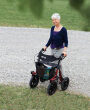 Rollator TAiMA XC, luftbereift, Netz und Stockhalter,...